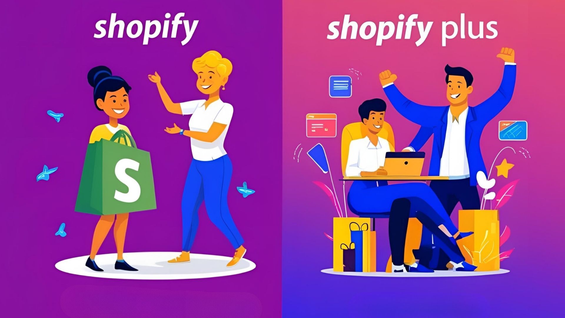 Shopify vs Shopify Plus: qual è la scelta migliore per la tua attività?
